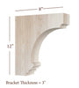 BB-309-LLarge Nantucket Bar Bracket