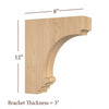 BB-309-LLarge Nantucket Bar Bracket