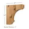 BB-309-LLarge Nantucket Bar Bracket