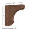 BB-309-LLarge Nantucket Bar Bracket