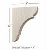 BB-310-L Large Manchester Traditional Bar Bracket