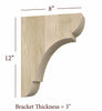 BB-310-L Large Manchester Traditional Bar Bracket
