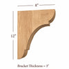 BB-310-L Large Manchester Traditional Bar Bracket