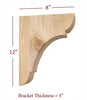 BB-310-L Large Manchester Traditional Bar Bracket