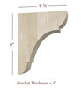 BB-310-M Medium Manchester Traditional Bar Bracket