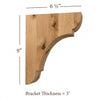 BB-310-M Medium Manchester Traditional Bar Bracket