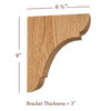 BB-310-M Medium Manchester Traditional Bar Bracket