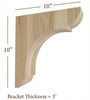 BB-310-OH Manchester Traditional Overhang Bar Bracket