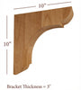 BB-310-OH Manchester Traditional Overhang Bar Bracket