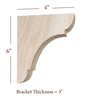 BB-310-XS Extra Small Manchester Traditional Bar Bracket