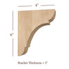 BB-310-XS Extra Small Manchester Traditional Bar Bracket