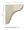 BB-310-XS Extra Small Manchester Traditional Bar Bracket