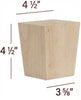 Wide Taper Cabinet Foot