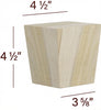 Wide Taper Cabinet Foot