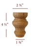 Whitten Traditional Bun Foot