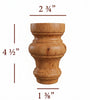 Whitten Traditional Bun Foot