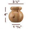 Traditional Round Cabinet Foot
