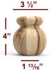 Traditional Round Cabinet Foot