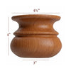 BFS41L - Tulip Traditional Large Cabinet Bun Foot
