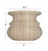 BFS41L - Tulip Traditional Large Cabinet Bun Foot