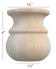 Tulip Traditional Small Georgian Cabinet Bun Foot