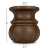 Tulip Traditional Small Georgian Cabinet Bun Foot