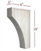 CBL-004-M Medium Transitional Full Window Kitchen Mission Corbel
