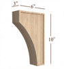 CBL-004-M Medium Transitional Full Window Kitchen Mission Corbel