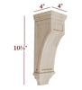 CBL-VM436 Extra Small Full Window Shaker Contemporary Mission Corbel