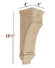 CBL-VM436 Extra Small Full Window Shaker Contemporary Mission Corbel