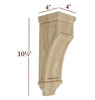 CBL-VM436 Extra Small Full Window Shaker Contemporary Mission Corbel