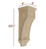 CBL-VM436 Extra Small Full Window Shaker Contemporary Mission Corbel