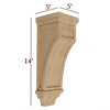 CBL-VM437 Small Full Window Contemporary Mission Corbel