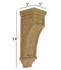 CBL-VM437 Small Full Window Contemporary Mission Corbel