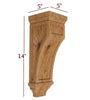 CBL-VM437 Small Full Window Contemporary Mission Corbel