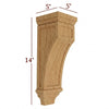 CBL-VM437 Small Full Window Contemporary Mission Corbel