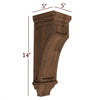 CBL-VM437 Small Full Window Contemporary Mission Corbel