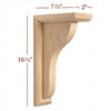CBL-WC16 Plain Traditional Bar Bracket Corbel