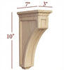 CBL-WC22-M  Medium Full Window Mission Corbel