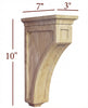 CBL-WC22-M  Medium Full Window Mission Corbel