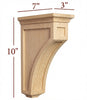 CBL-WC22-M  Medium Full Window Mission Corbel