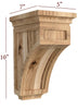 CBL-WC23-M  Medium Full Window Transitional Mission Corbel