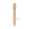 Square Charleston Dining Table Leg