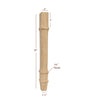 Square Charleston Dining Table Leg