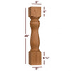 Massive Santa Fe Dining Leg