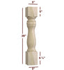 Massive Santa Fe Dining Leg