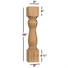 Massive Santa Fe Dining Leg