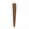 Two Sided Taper Coffee Table Leg