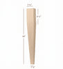 Four Sided Taper Coffee Table Leg