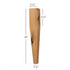 Four Sided Taper Coffee Table Leg